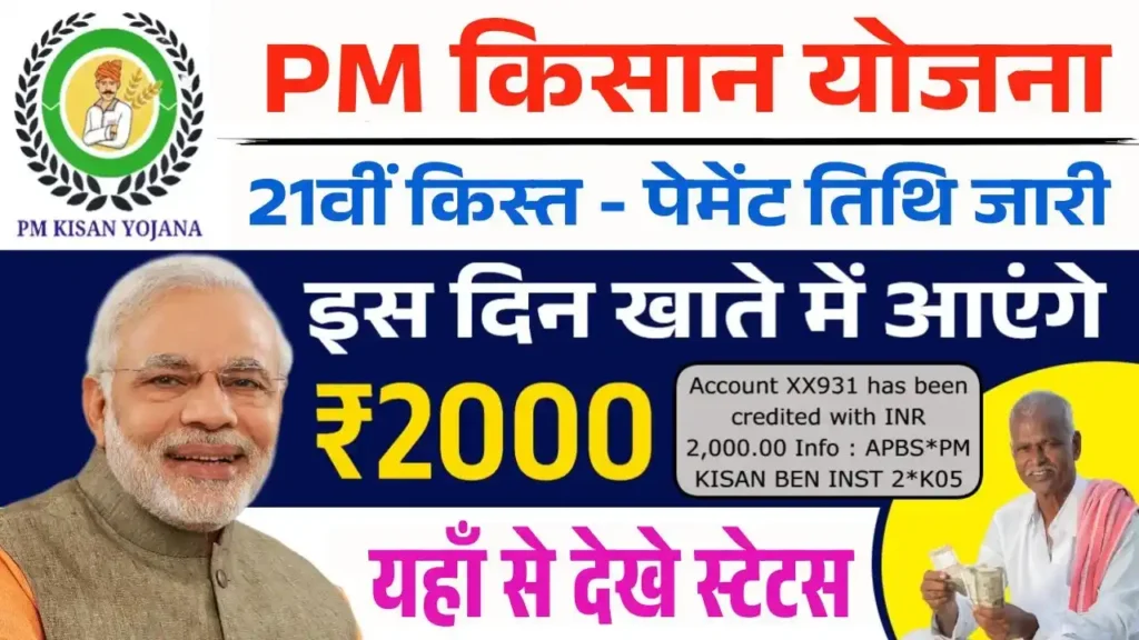 PM Kisan 21th Kist Payment Date