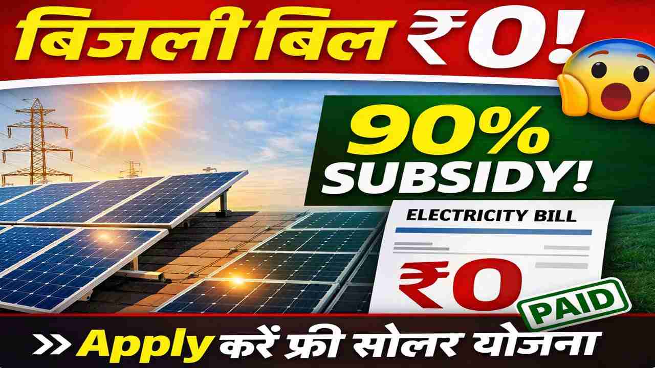 Free Solar Panel Yojana 2026