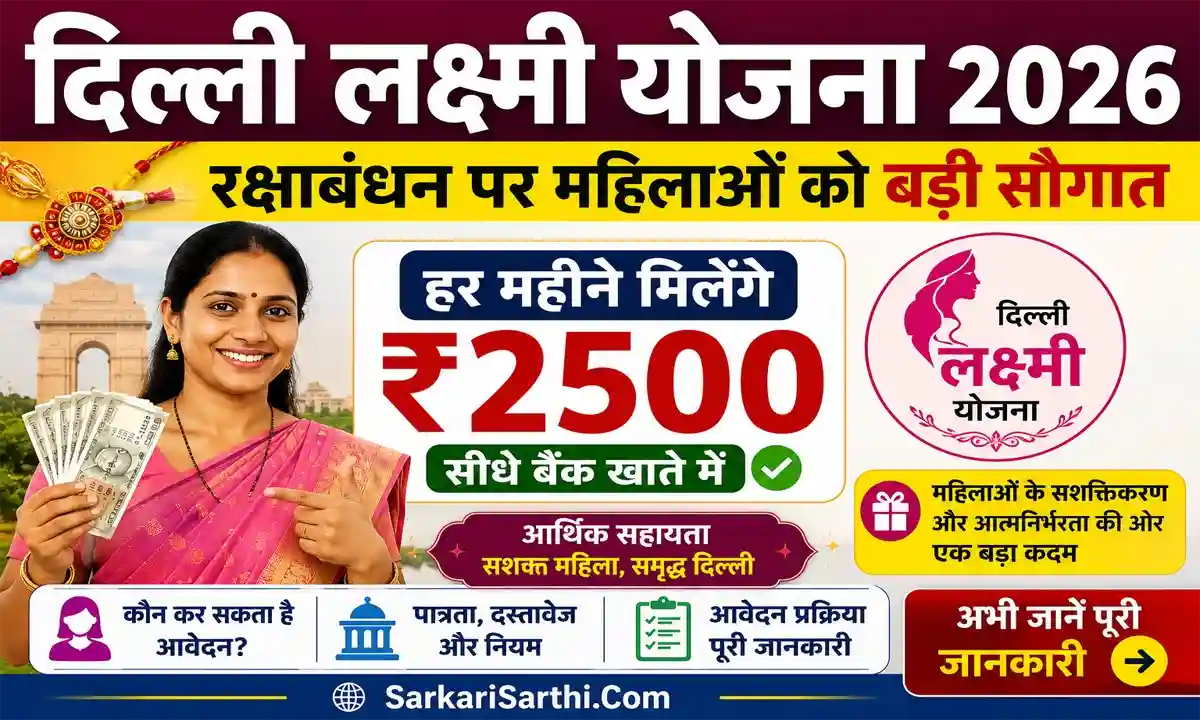 Delhi Laxmi Yojana 2026