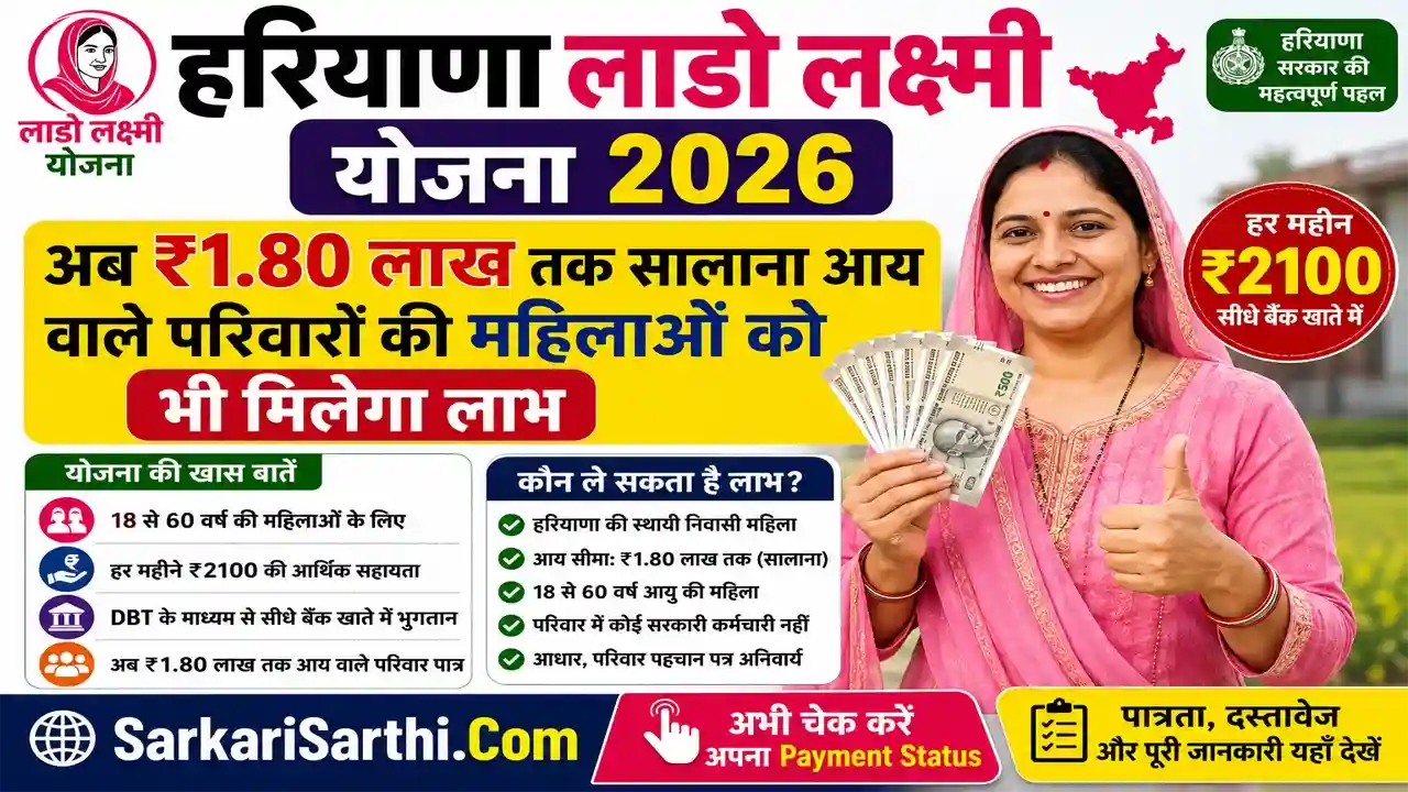 haryana lado lakshmi yojana 2026